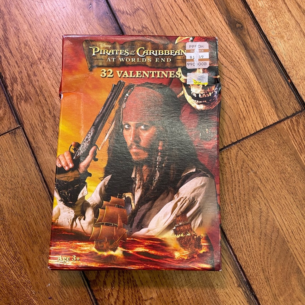 POTC Pirates of the Caribbean At Worlds End Johnny Depp Valentine’s 2007
